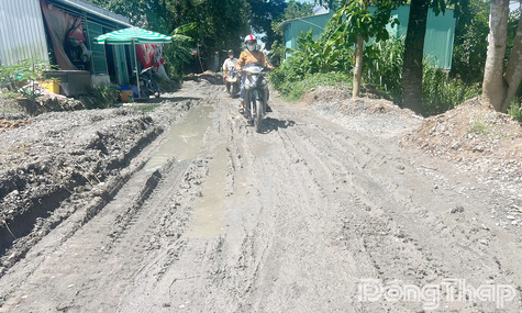 Chủ tịch UBND tỉnh Đồng Tháp chỉ đạo đẩy nhanh tiến độ thi công đường bờ đông kênh Kỳ Son