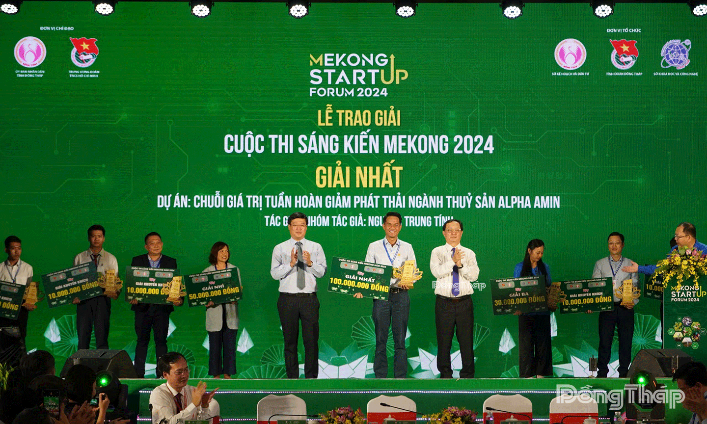 Năm 2024, Trung ương Đoàn, Ủy ban nhân dân Tỉnh chỉ đạo Ban Thường vụ Tỉnh đoàn, Sở Khoa học và Công nghệ, Sở Kế hoạch và Đầu tư (nay là Sở Tài Chính) nâng cấp Cuộc thi Khởi nghiệp và đổi mới sáng tạo tỉnh Đồng Tháp thành Cuộc thi Sáng kiến Mekong cấp khu vực