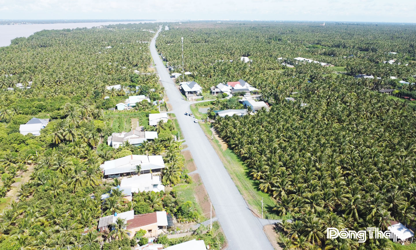 Dự án đường tỉnh 864 hiện đã hoàn thành và đưa vào sử dụng phân đoạn từ Mỹ Tho đến đường tỉnh 877B và cầu Vàm Giồng.