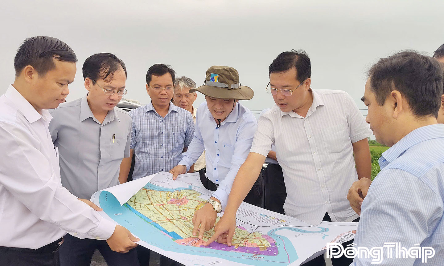 Bí thư Tỉnh ủy Lê Quốc Phong chỉ đạo đẩy nhanh tiến độ thực hiện Dự án quy hoạch Khu Công nghiệp Soài Rạp (xã Gia Thuận). 