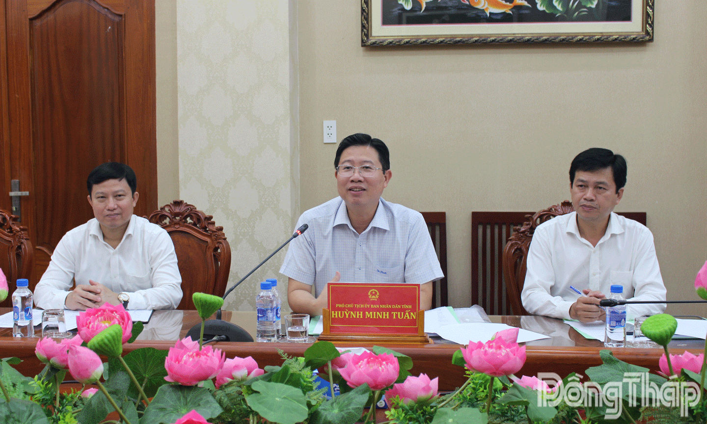 Ngày 22-9,  đồng chí Huỳnh Minh Tuấn đã chủ trì buổi làm việc với Đài Truyền hình Việt Nam về việc phối hợp sản xuất chương trình truyền hình trực tiếp Chung kết Đường lên đỉnh Olympia năm 2025. 