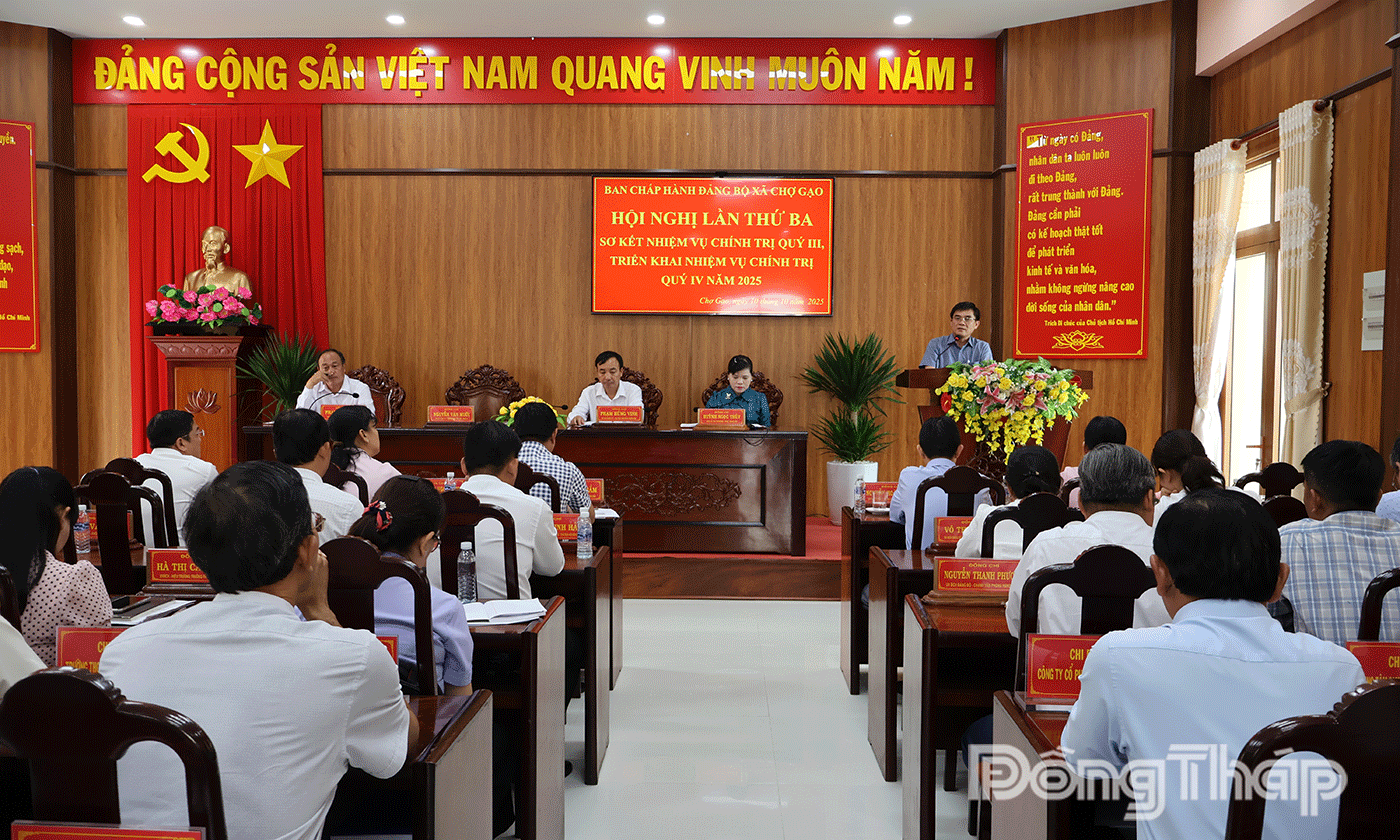 Quang cảnh hội nghị.