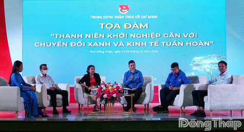 Thanh niên Đồng Tháp và khát vọng khởi nghiệp "xanh"