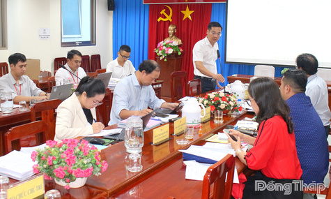 Đánh giá, nghiệm thu kết quả Dự án "Đăng ký xác lập quyền sở hữu công nghiệp đối với chỉ dẫn địa lý Đồng Tháp cho sản phẩm sen"