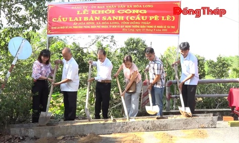 Xã Hòa Long: Những công trình an sinh xã hội mang sức mạnh đại đoàn kết