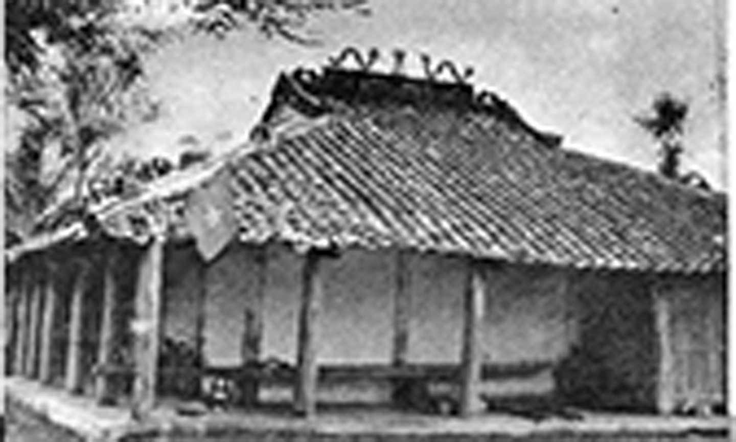 Đình Long Hưng - nơi cơ quan tỉnh Mỹ Tho đóng trong những ngày Khởi nghĩa Nam Kỳ.                                                                                                                  Ảnh: Tư liệu