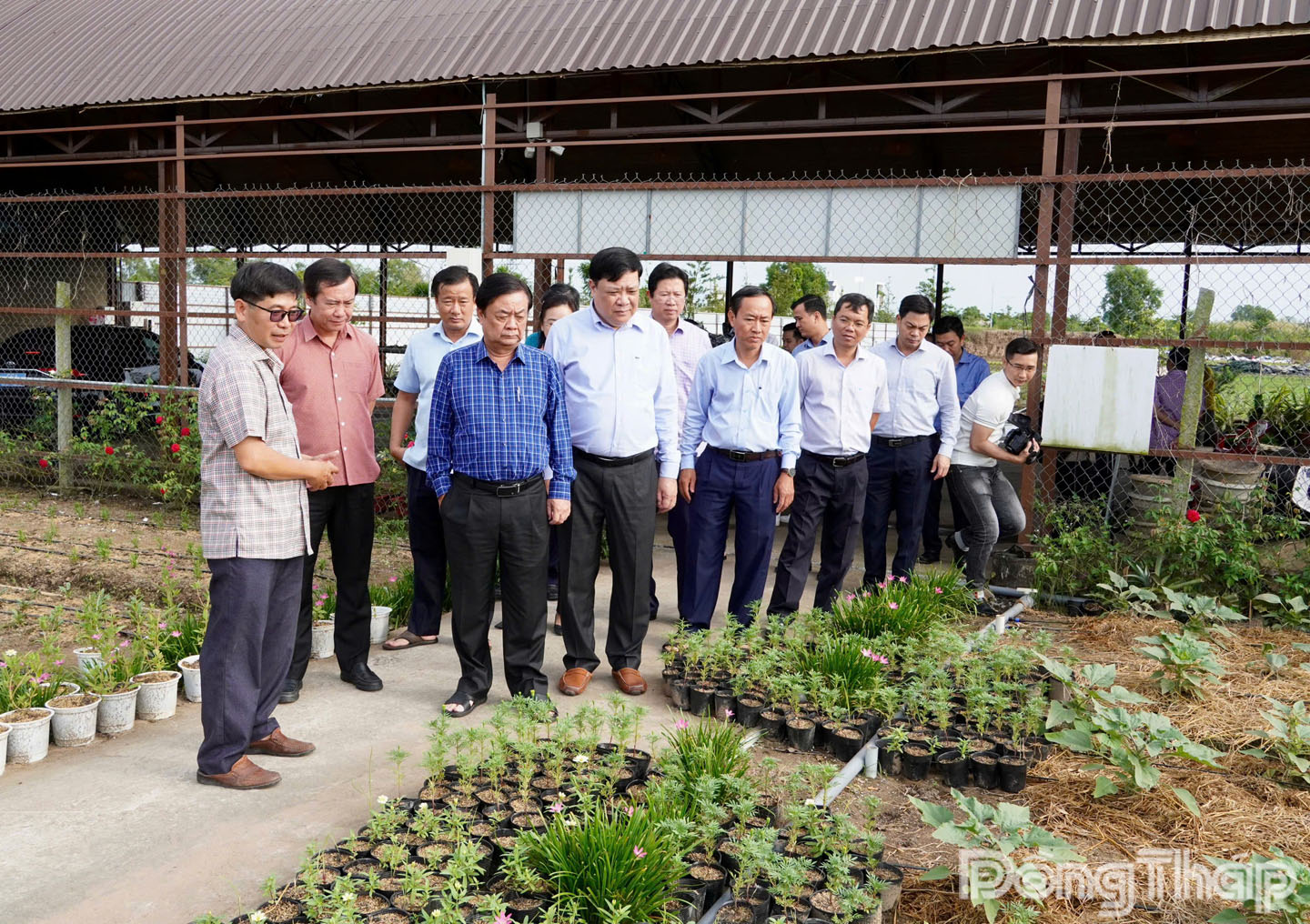 Đoàn công tác khảo sát tại Khu du lịch sinh thái nghỉ dưỡng miền Tây Lodge