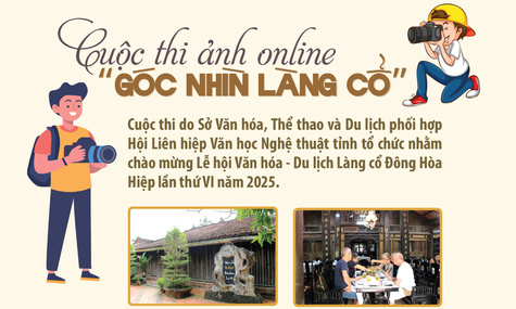 [Infographic] Cuộc thi ảnh online "Góc nhìn làng cổ"
