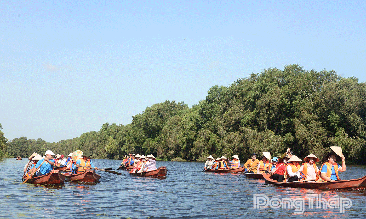 Khu Bảo tồn sinh thái Đồng Tháp Mười điểm đến nổi bật với hai sứ mệnh song hành.