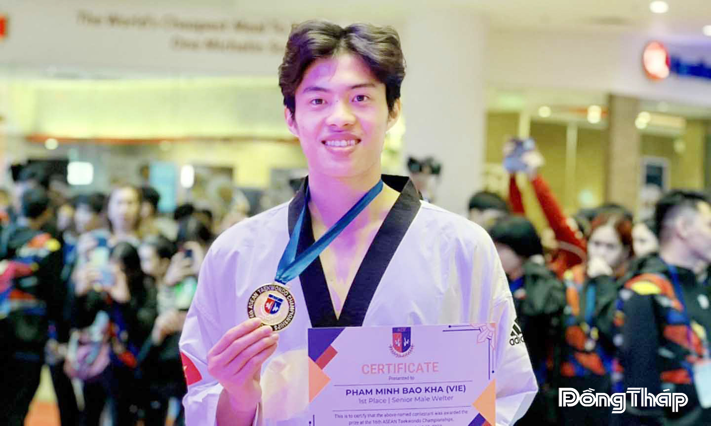 Vận động viên Phạm Minh Bảo Kha được triệu tập vào Đội tuyển Taekwondo dự SEA Games 33.