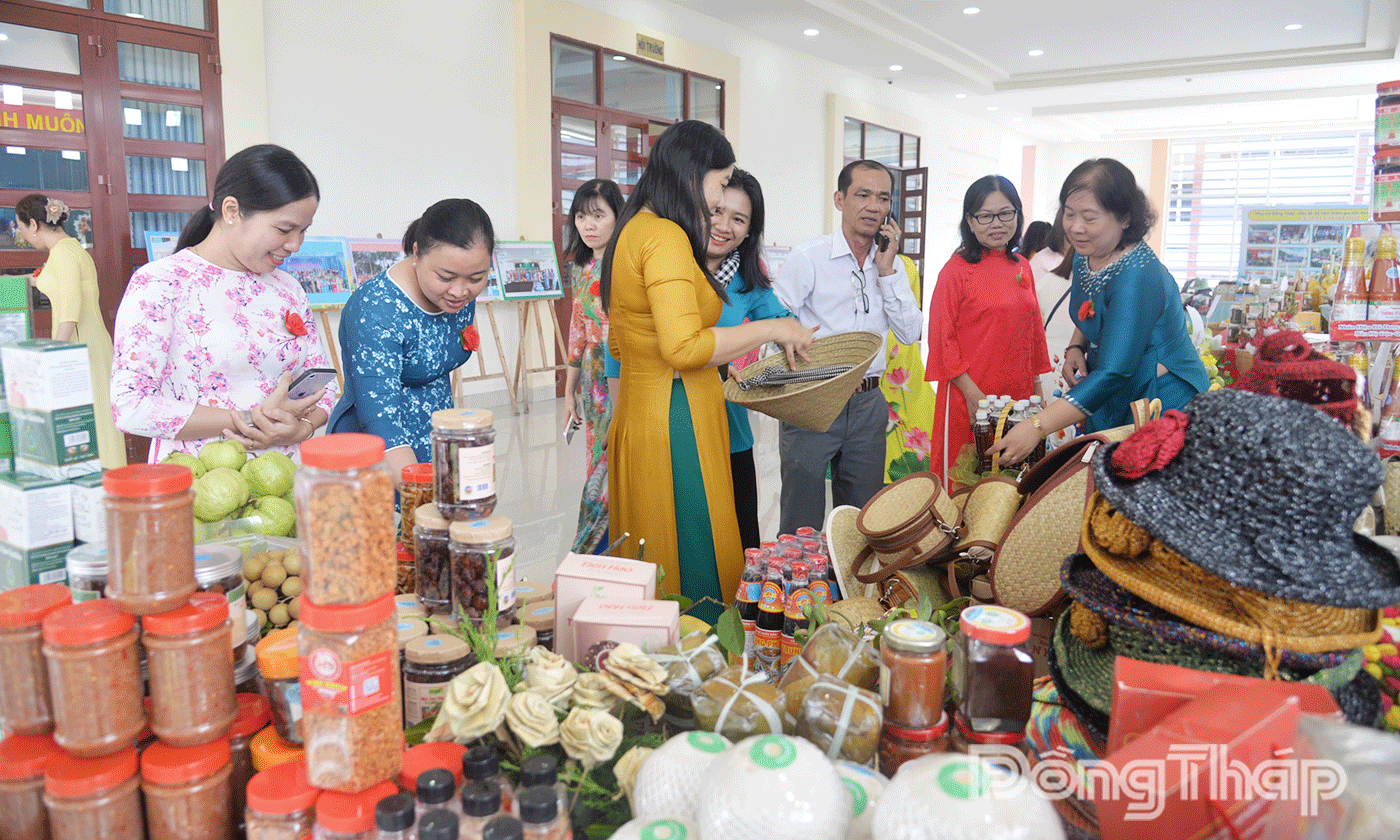 1.255 phụ nữ được hỗ trợ khởi sự kinh doanh, khởi nghiệp; 2.212 sản phẩm khởi nghiệp được hình thành; 109 nữ chủ thể OCOP với 169 sản phẩm OCOP từ 3 sao trở lên