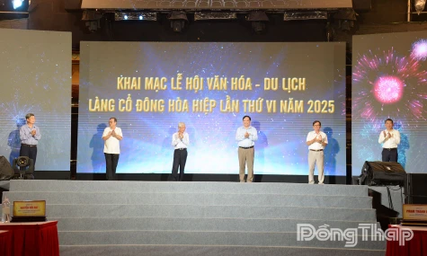 Khai mạc Lễ hội Văn hóa - Du lịch Làng cổ Đông Hòa Hiệp lần thứ VI năm 2025