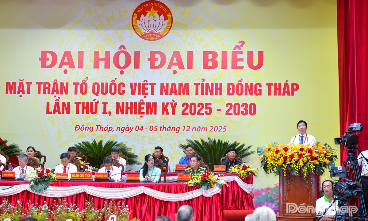 Những phát biểu tham luận tâm huyết, trách nhiệm tại Đại hội đại biểu MTTQ Việt Nam tỉnh Đồng Tháp lần thứ I