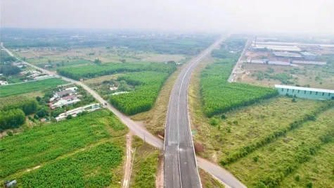 Cao tốc Biên Hòa - Vũng Tàu đoạn qua TP. Hồ Chí Minh và Đồng Nai đã nối mạch