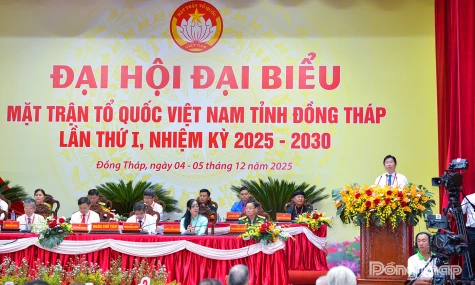 Những phát biểu tham luận tâm huyết, trách nhiệm tại Đại hội đại biểu MTTQ Việt Nam tỉnh Đồng Tháp lần thứ I