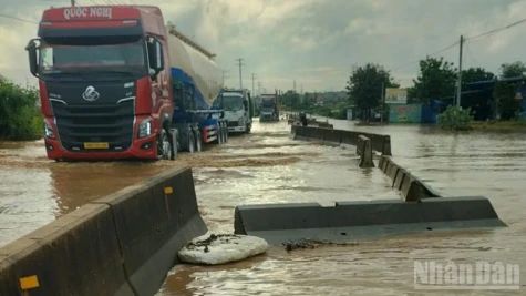 Chủ động ứng phó, khôi phục giao thông tại vùng mưa lũ