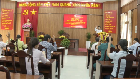 Xã Chợ Gạo: Hiệp thương lần thứ nhất thỏa thuận cơ cấu, thành phần, số lượng người ứng cử đại biểu HĐND xã nhiệm kỳ 2026 – 2031