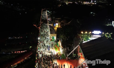 Hàng ngàn du khách trải nghiệm Lễ hội Văn hóa - Du lịch Làng cổ Đông Hòa Hiệp