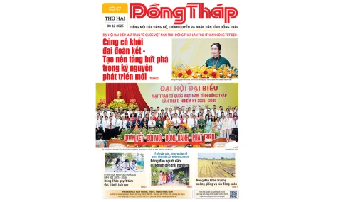 Đón đọc Báo Đồng Tháp số ra ngày 8-12