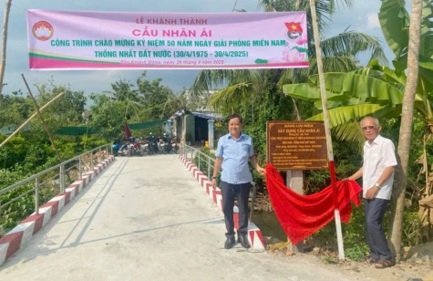 Nhịp cầu thiện nguyện nối những bờ vui