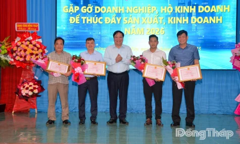 Phường Mỹ Phước Tây chủ động mời gọi đầu tư nhiều dự án năm 2026