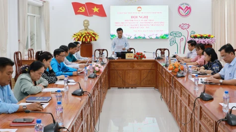 Thống nhất giới thiệu 42 người ứng cử đại biểu HĐND xã Tháp Mười nhiệm kỳ 2026 - 2031