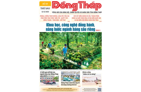 Đón đọc Báo Đồng Tháp số ra ngày 12-12