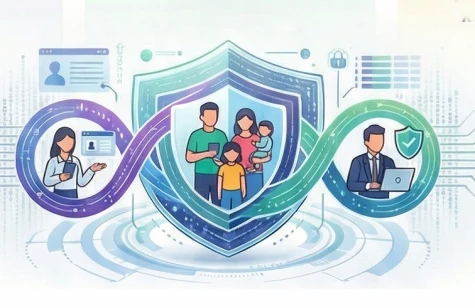 [Infographic] Hỗ trợ, bảo vệ người dân trên không gian mạng - tạo lập niềm tin số