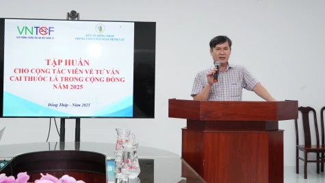 Đồng Tháp: Xây dựng những "vùng xanh" không khói thuốc lá từ cơ sở