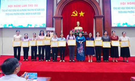 Đồng Tháp: Công tác Hội và phong trào phụ nữ đạt nhiều kết quả nổi bật