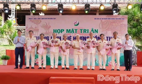 Họp mặt tri ân tướng lĩnh quê hương Đồng Tháp