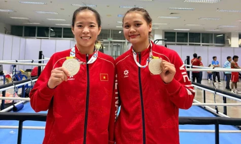 Đồng Tháp: 2 vận động viên đoạt 2 Huy chương Bạc môn Boxing tại SEA Games 33