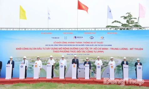 Groundbreaking for Ho Chi Minh City - Trung Luong - My Thuan Expressway Expansion