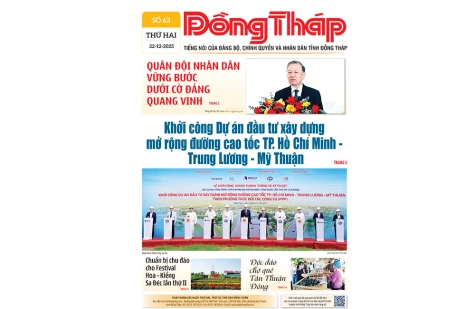 Đón đọc Báo Đồng Tháp số ra ngày 22-12