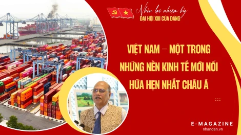 Việt Nam – một trong những nền kinh tế mới nổi hứa hẹn nhất châu Á