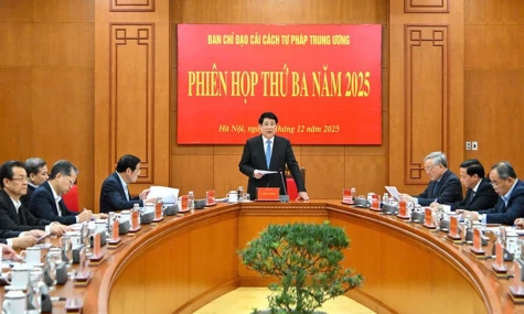 State President chairs third meeting of Central Steering Committee for Judicial Reform