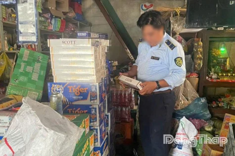 Đồng Tháp: Quyết liệt đấu tranh chống mua bán, vận chuyển thuốc lá nhập lậu