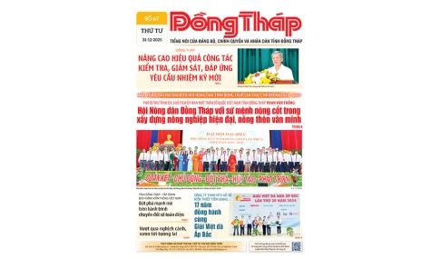 Đón đọc Báo Đồng Tháp số ra ngày 31-12