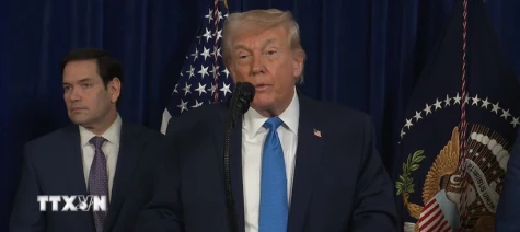 Tổng thống Trump để ngỏ khả năng quân đội Mỹ có mặt trên đất Venezuela