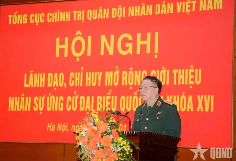 Thống nhất giới thiệu Đại tướng Nguyễn Trọng Nghĩa ứng cử đại biểu Quốc hội khóa XVI