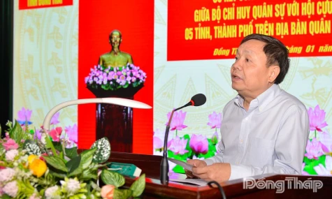 Tăng cường phối hợp giữa Bộ Chỉ huy Quân sự và Hội Cựu chiến binh