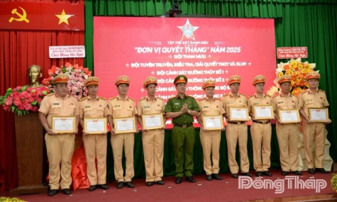 Chủ động nắm chắc tình hình, không để bị động, bất ngờ, đi sau tội phạm