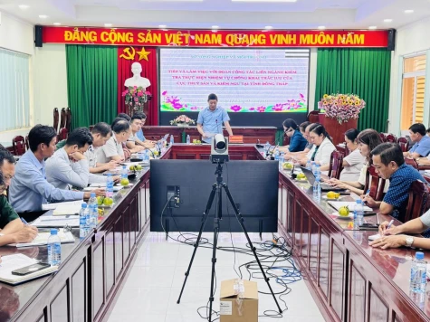 Đồng Tháp được đánh giá tích cực trong công tác chống khai thác IUU