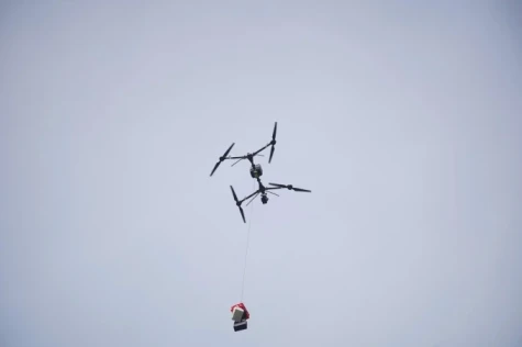 Thử nghiệm UAV giao máu, thuốc từ Cần Giờ ra Côn Đảo