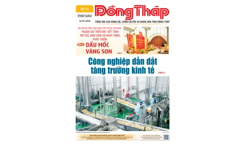 Đón đọc Báo Đồng Tháp số ra ngày 16-1-2026