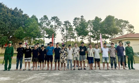 Phát hiện, xử lý 27 đối tượng nhập cảnh trái phép qua biên giới