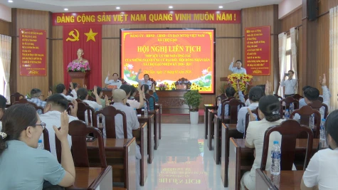 Tiếp xúc cử tri nơi công tác của những người ứng cử đại biểu Hội đồng nhân dân xã Chợ Gạo, nhiệm kỳ 2026-2031