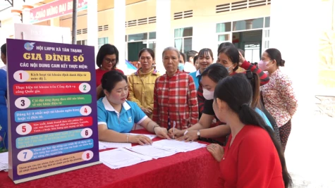 Xã Tân Thạnh phát động phong trào “Bình dân học vụ số”