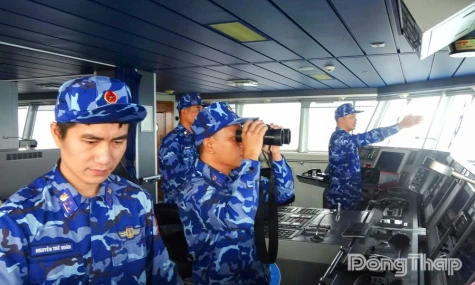 Hướng về Đại hội XIV của Đảng bằng những việc làm thiết thực trên hướng biển