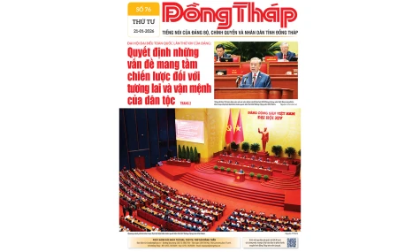 Đón đọc Báo Đồng Tháp số ra ngày 21-1-2026